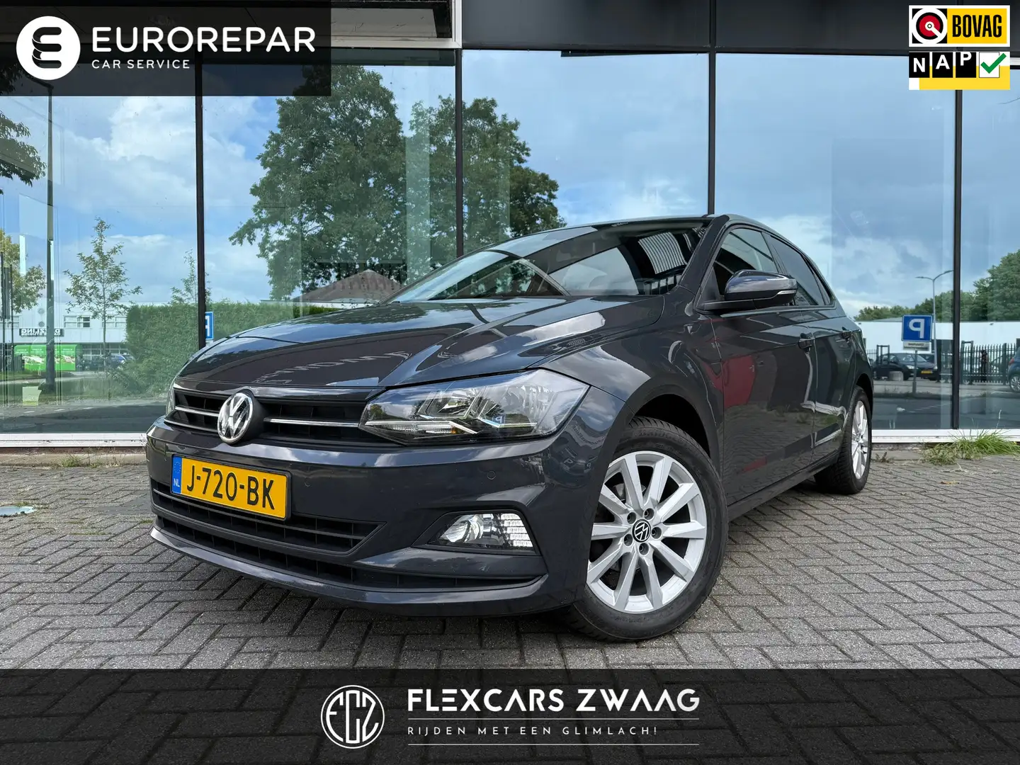 Volkswagen Polo 1.0 TSI Comfortline Business - Automaat - Climate Gris - 1