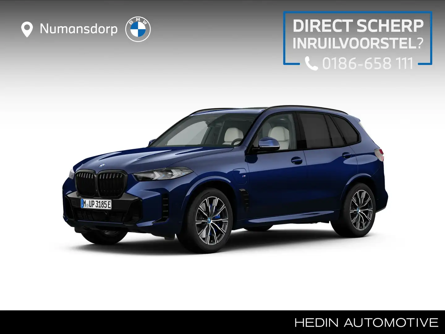 BMW X5 xDrive50e | Bowers & Wilkins | Volleder | Sky loun Blauw - 1