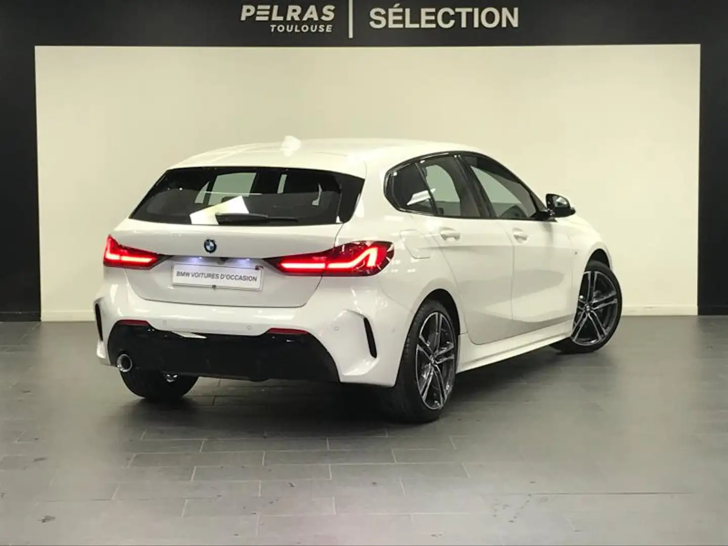 BMW 116 116dA 116ch M Sport DKG7 Blanc - 2