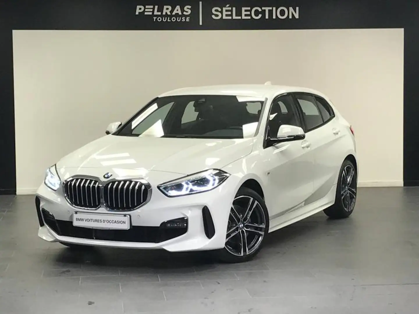 BMW 116 116dA 116ch M Sport DKG7 Blanc - 1