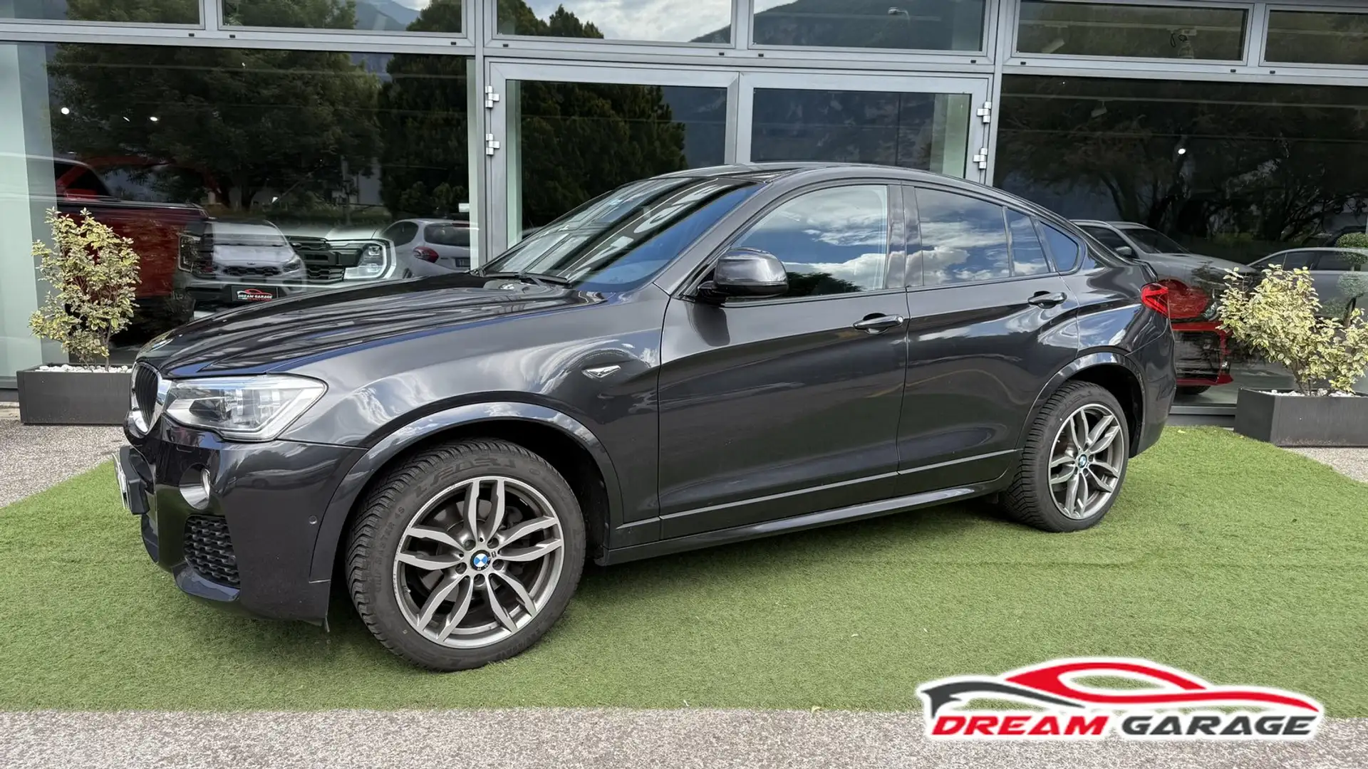 BMW X4 X4 xdrive20d Msport auto Grigio - 2