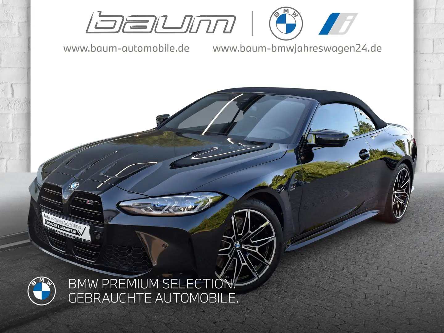 BMW M4 Competition xDrive Cabrio M Drivers P. DAB Nero - 1