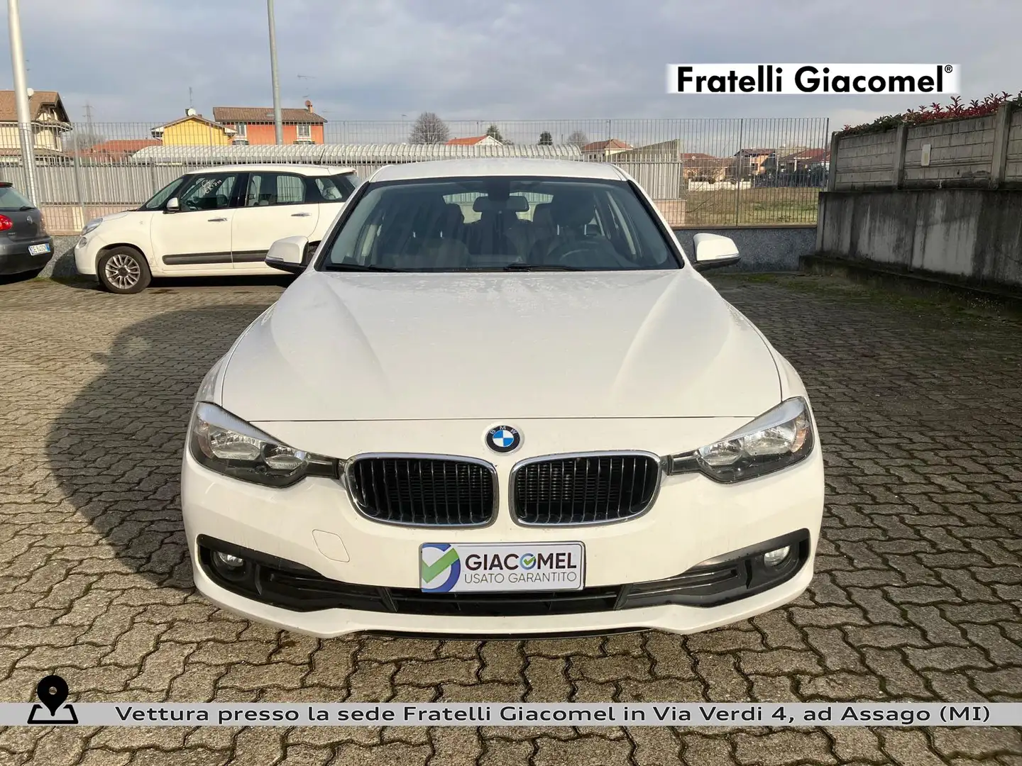BMW 316 316d touring business advantage Blanc - 2