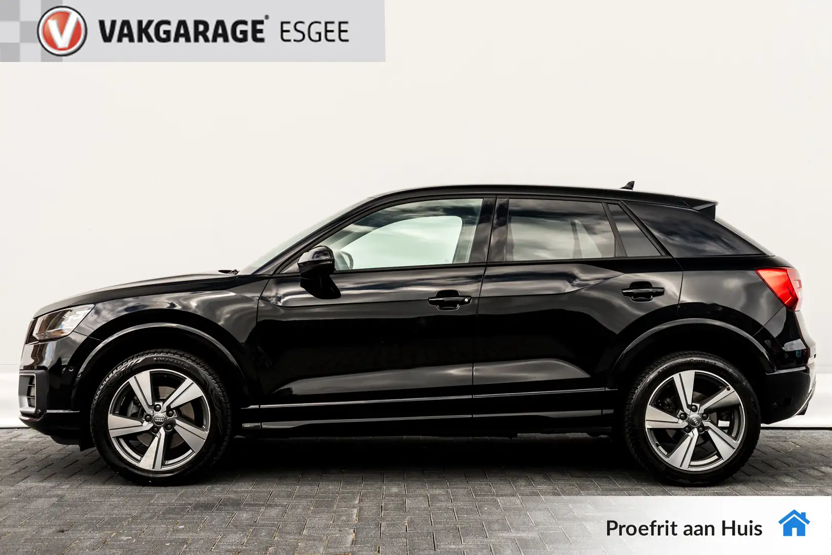 Audi Q2 1.0 116 PK TFSI Sport Pro Line RIJKLAAR INCL : GAR Černá - 2