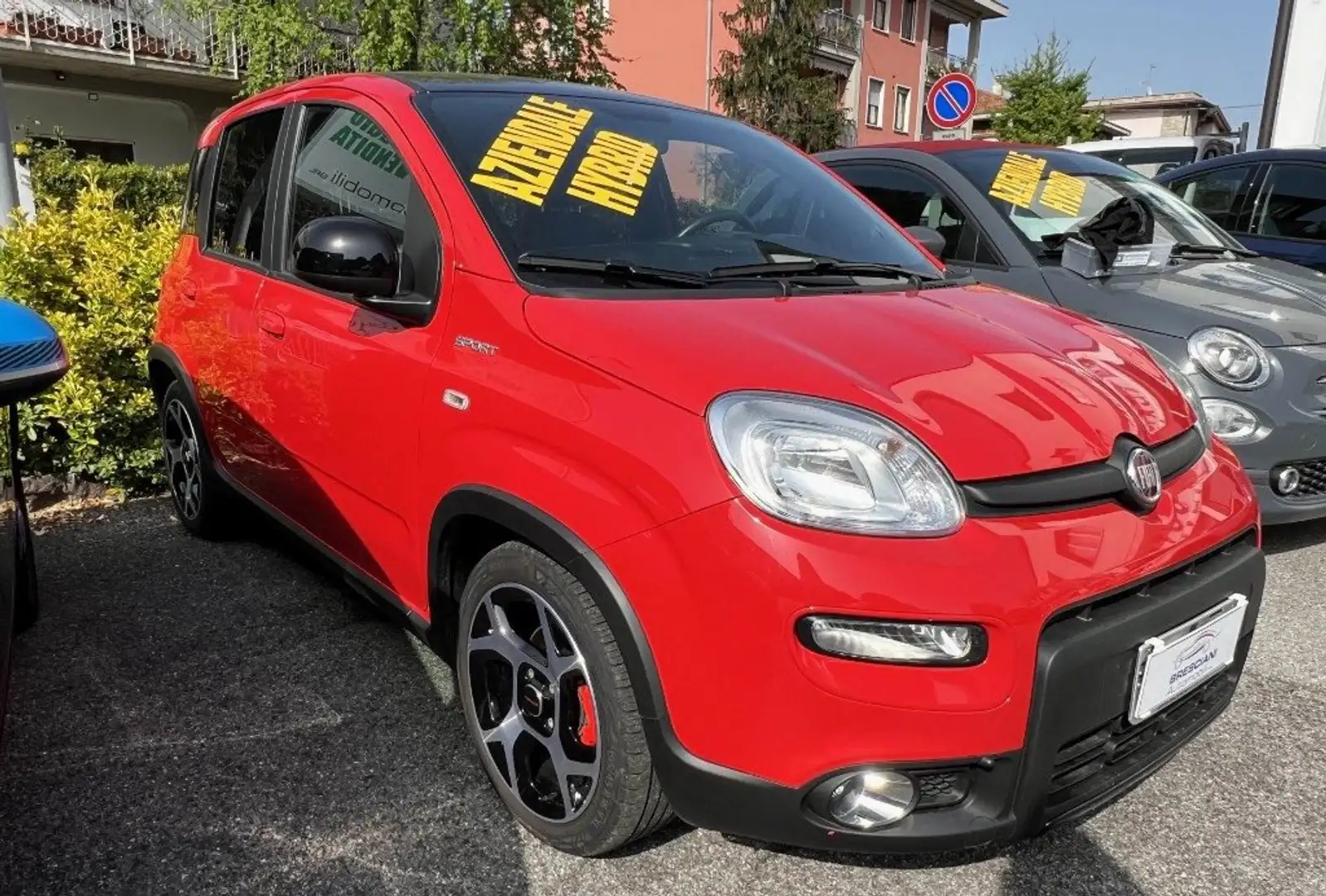 Fiat Panda 1.0 FireFly S&S Hybrid Sport 70 CV Rosso - 2
