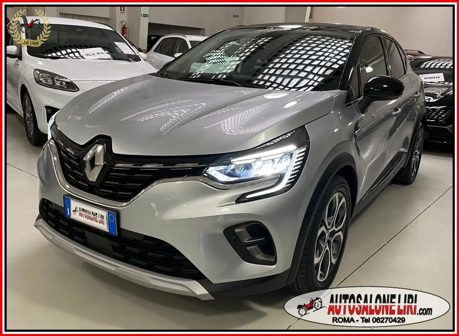 Renault Captur 1.6 E-Tech Hybrid Techno Fast Track 145cv Auto Gris - 1