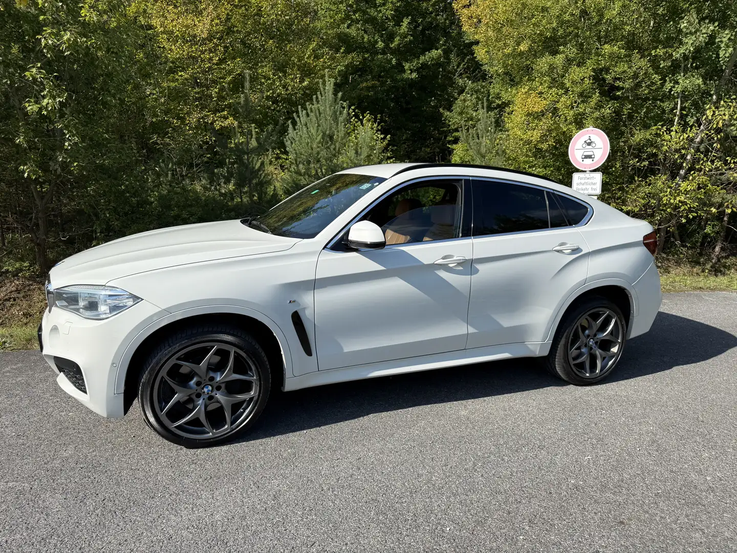 BMW X6 M xDrive40d Sport Edition Blanc - 1