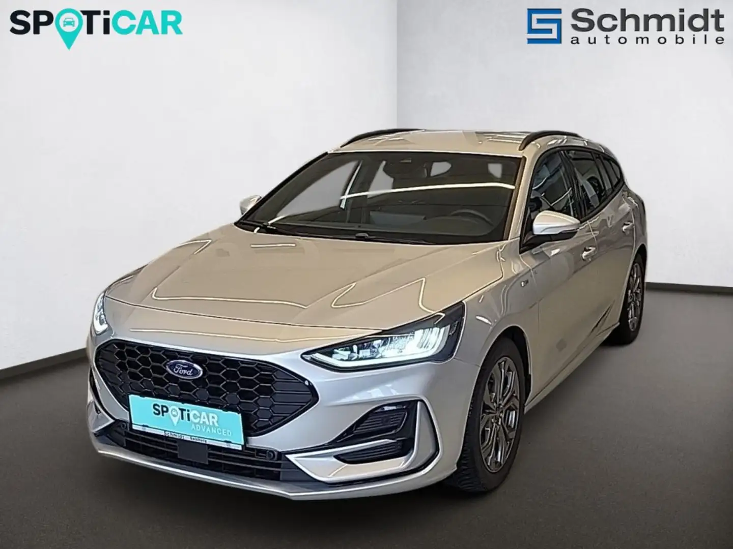 Ford Focus Turnier 1,0 EcoBoost Hybrid ST-Line Silber - 1