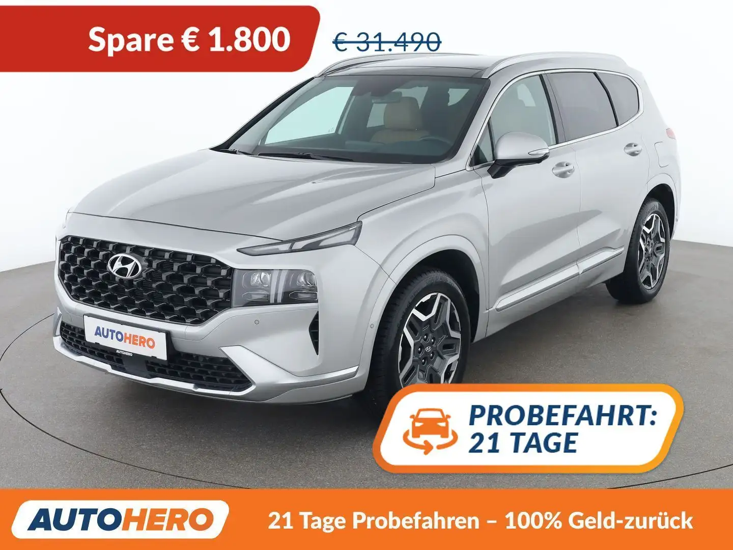 Hyundai SANTA FE 1.6 T-GDI Plug-in Hybrid Luxury Line 4WD Grau - 1
