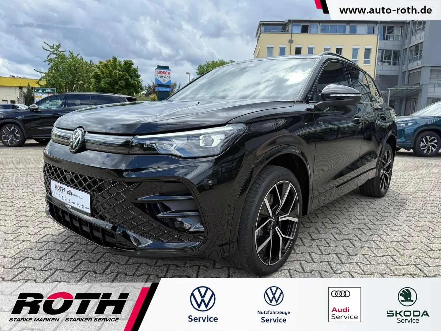 Volkswagen Tiguan 2.0 TDI 4M. R-Line Black Style *Matrix* Schwarz - 1