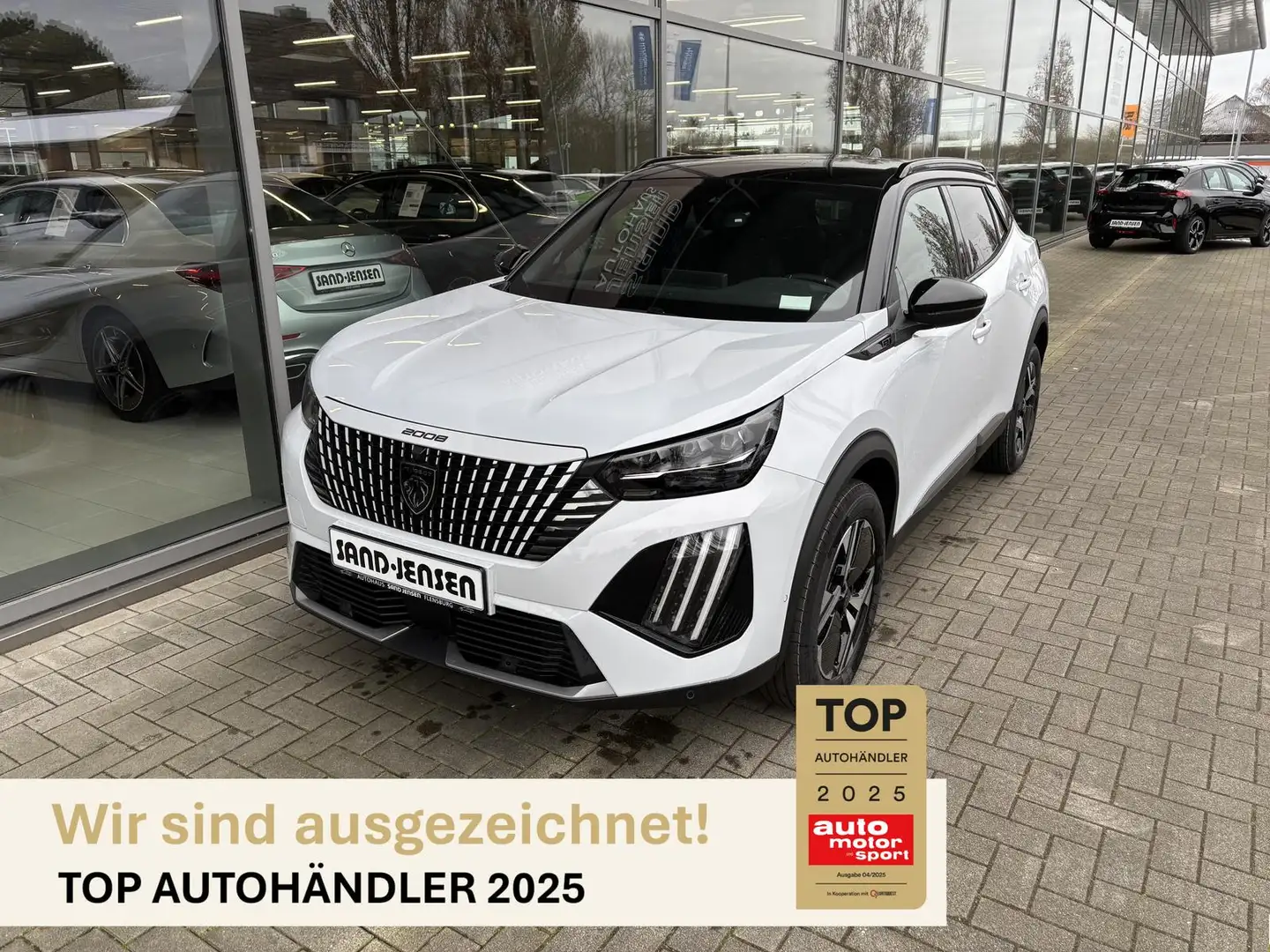 Peugeot 2008 GT 130 PT EAT Alcantara-Paket ACC Navi 360 White - 1