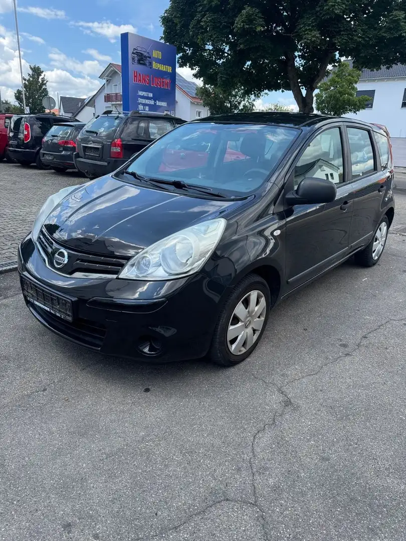 Nissan Note 1.4 Visia Klima,Allwetter,Tüv Neu Schwarz - 1