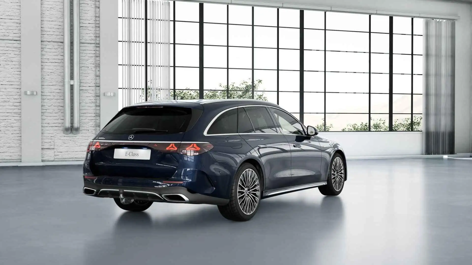 Mercedes-Benz E 300 Estate e Sport Edition Blauw - 2