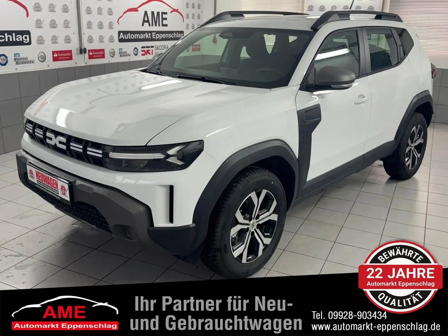 Dacia Duster TCe 130 NEW Expression 4x4 *Kamera|NAVI* Blanc - 1