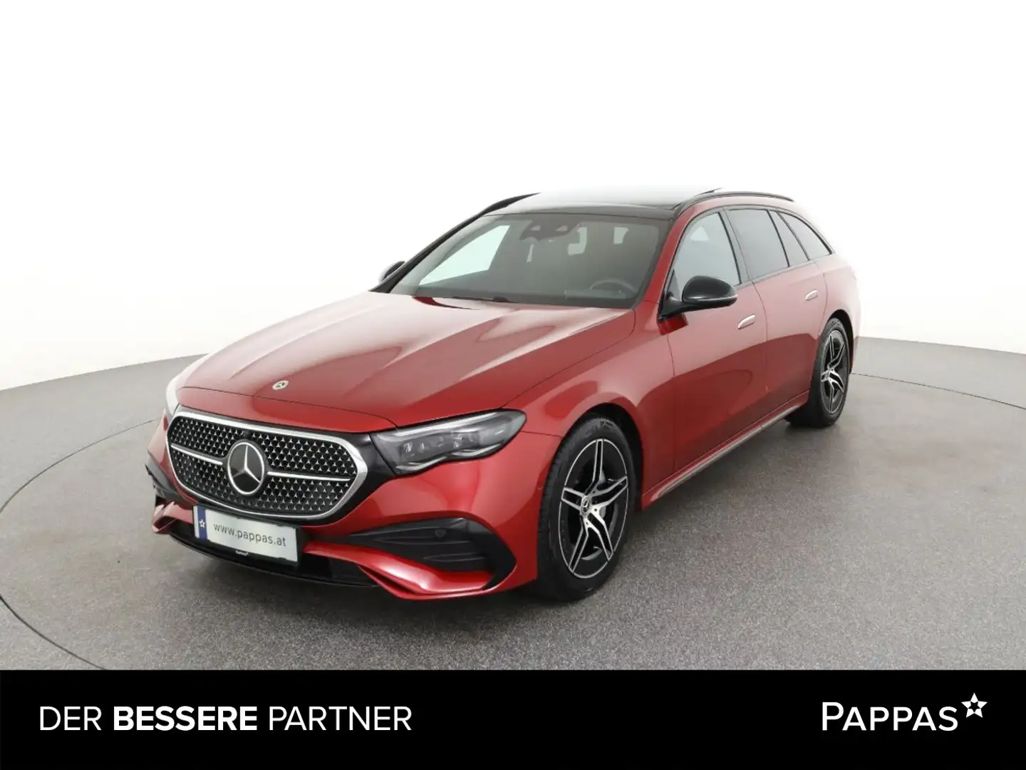 Mercedes-Benz E 220 d 4MATIC T-Modell LED Stdhz Distr PTS Pano Rot - 1