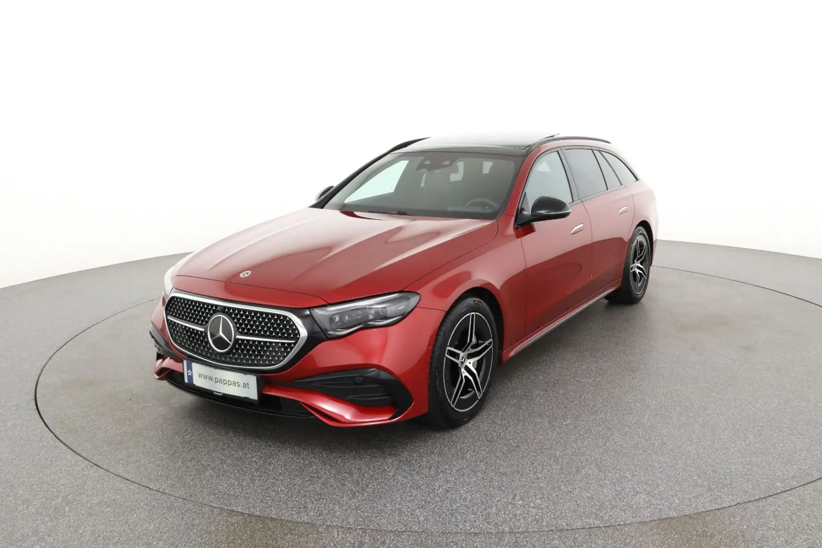 Mercedes-Benz E 220 d 4MATIC T-Modell LED Stdhz Distr PTS Pano Rot - 2