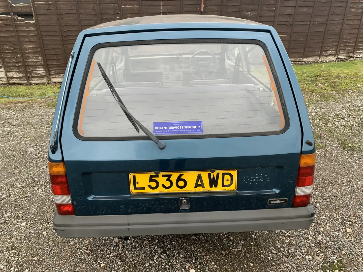 Reliant Robin LX Blau - 2