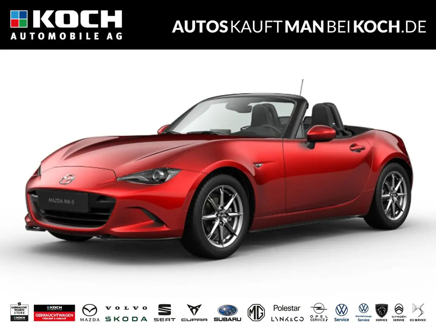 Mazda MX-5 1.5 SKYACTIV-G 132 Exclusive-Line SH M+S inkl Rot - 1
