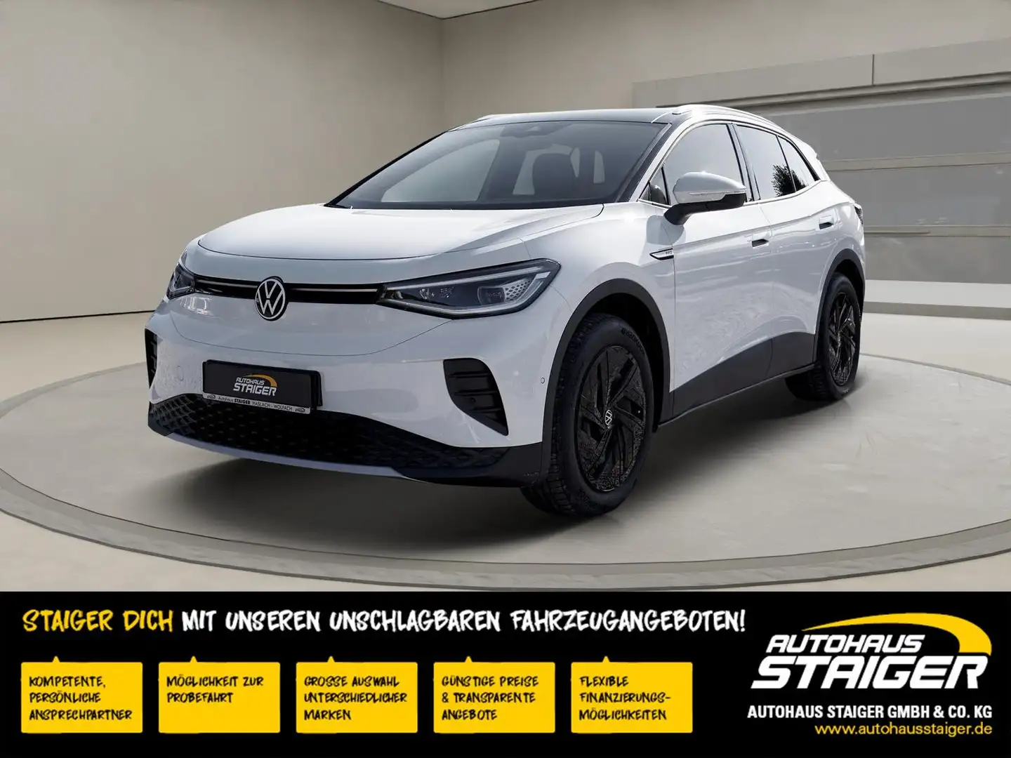 Volkswagen ID.4 ProPerformance+Rückfahrkamera+ACC+ Blanc - 1