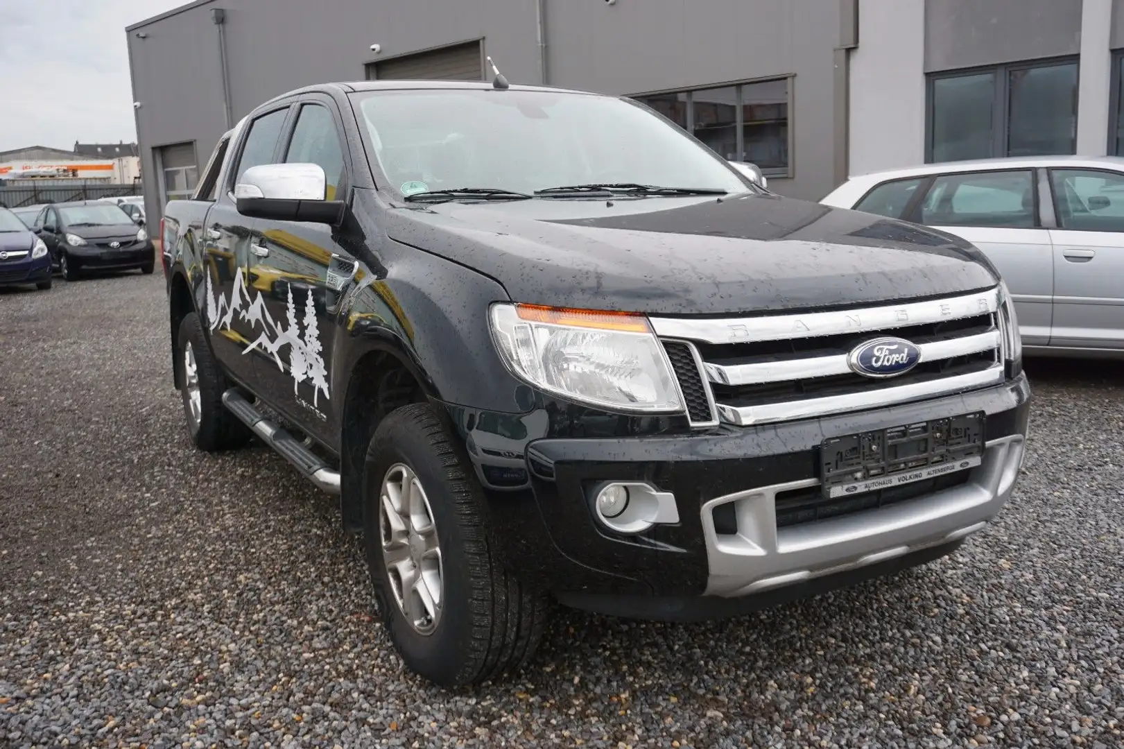 Ford Ranger Doppelkabine 4x4 Limited*NAVI*TEMPOMAT !! Schwarz - 1