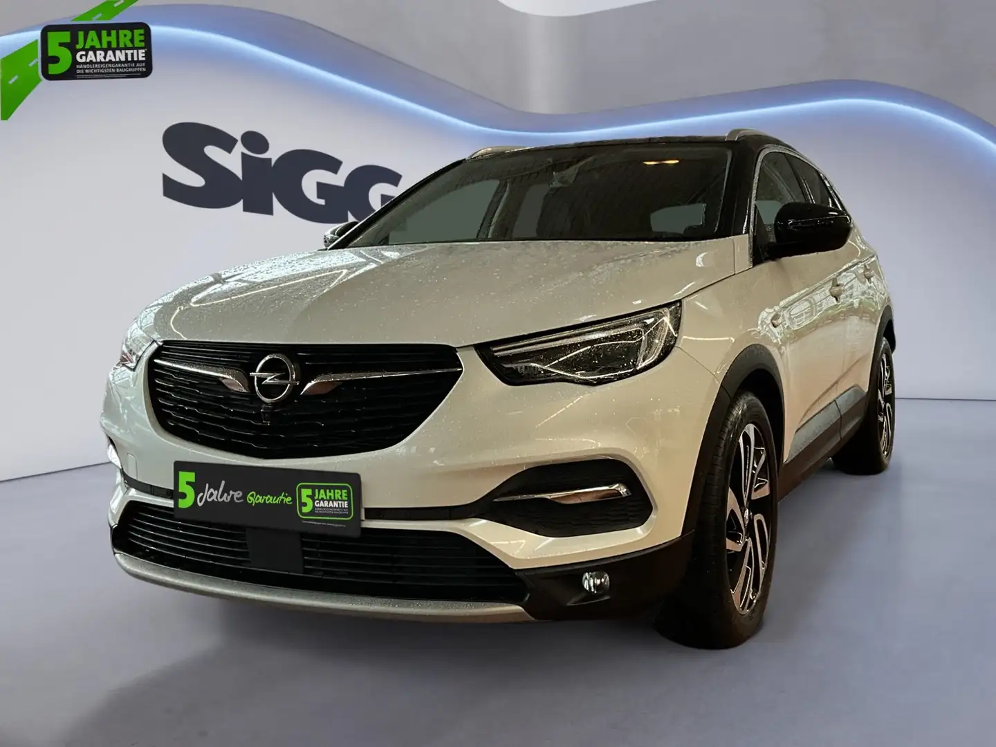 Opel Grandland 1.6 Turbo Ultimate Vollaustattung Blanc - 2