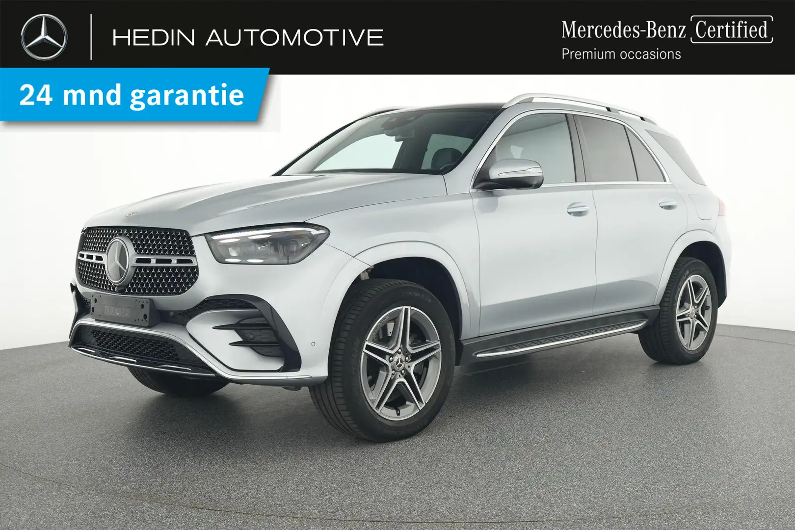 Mercedes-Benz GLE 400 e 4MATIC AMG Line | Panoramisch Dak | Trekhaak | B Silber - 1