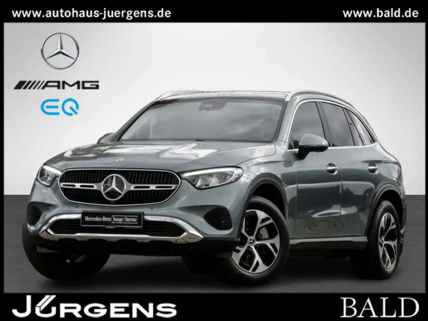 Mercedes-Benz GLC 300 e 4M Avantgarde/Pano/AHK/360/Keyl/Memo Silber - 1
