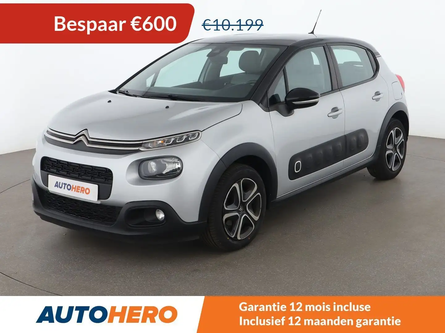 Citroen C3 1.2 PureTech Feel Grijs - 1