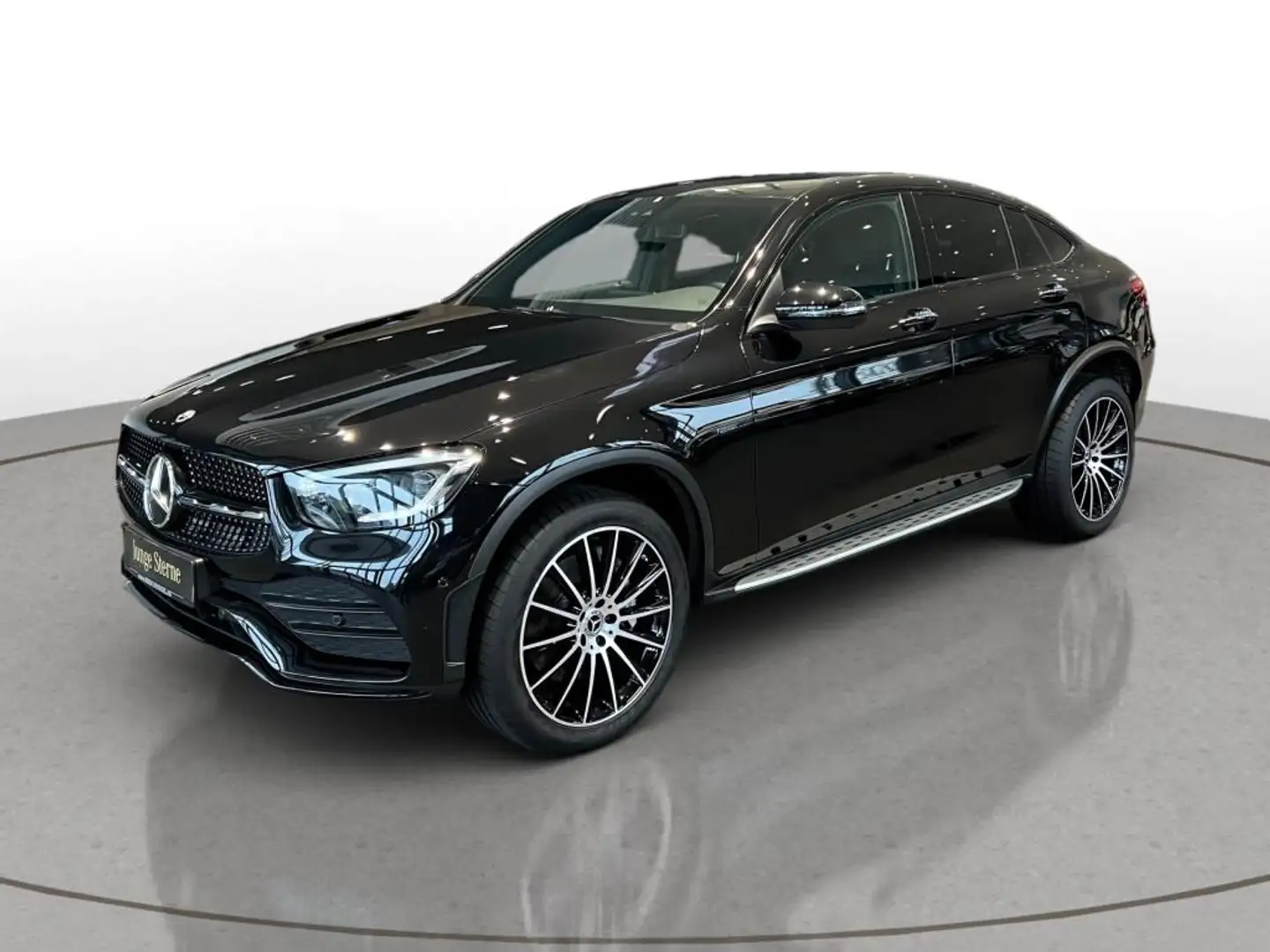 Mercedes-Benz GLC 300 e 4M AMG-Line+Night+AHK+KEYLESS+MBUX+Kam Schwarz - 2