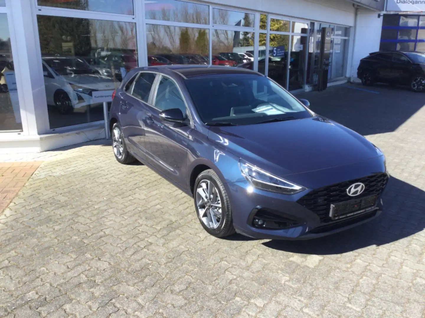 Hyundai i30 1.0 T-GDI Advantage Kamera Sitzheizung Bleu - 1