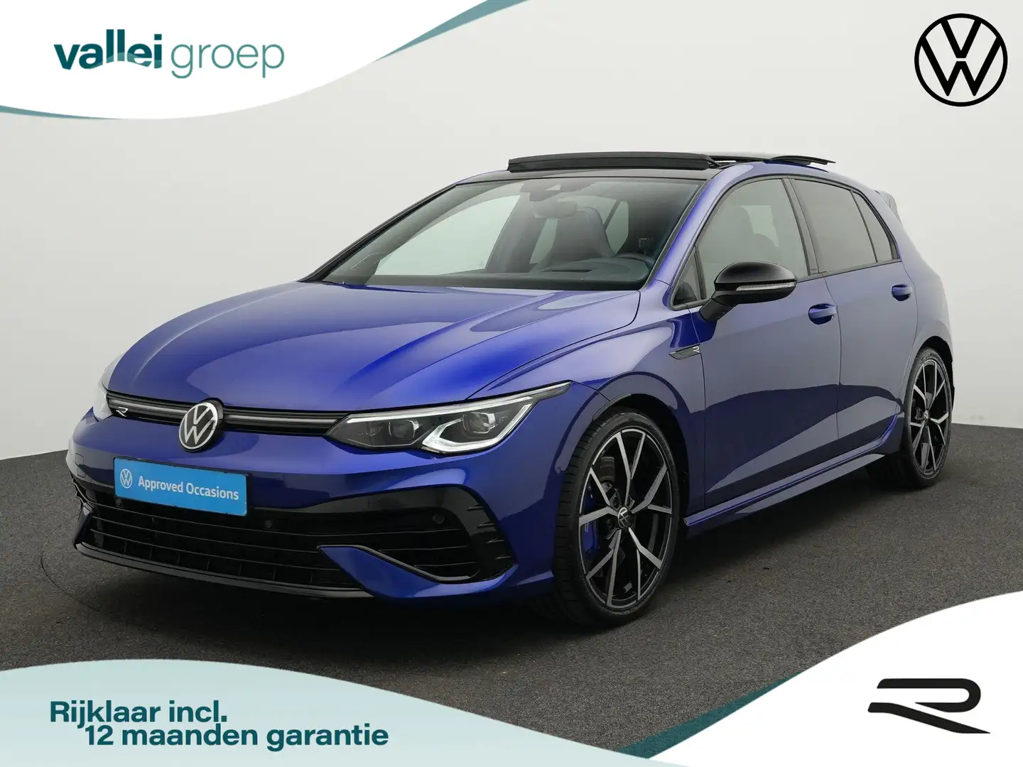 Volkswagen Golf 2.0 TSI 320 pk DSG R 4Motion | Panoramadak | Akrap Blu/Azzurro - 1