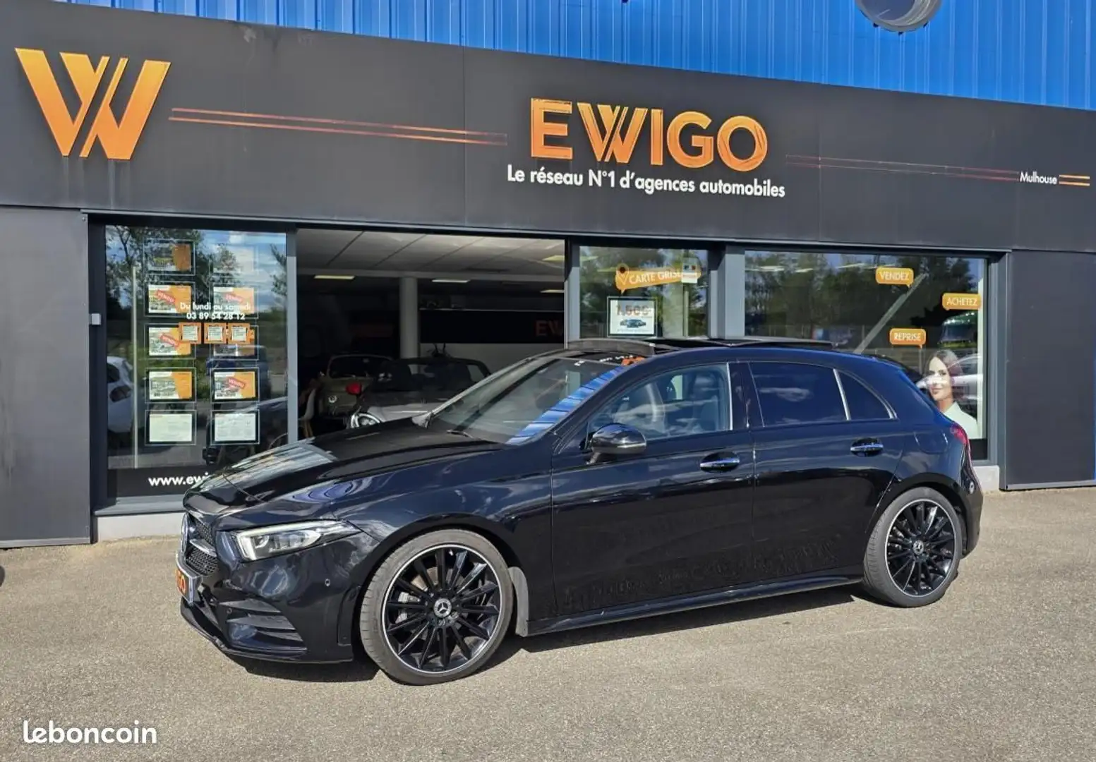 Mercedes-Benz A 200 Mercedes 2.0 200 D 150ch AMG LINE 8G-DCT BVA Noir - 1