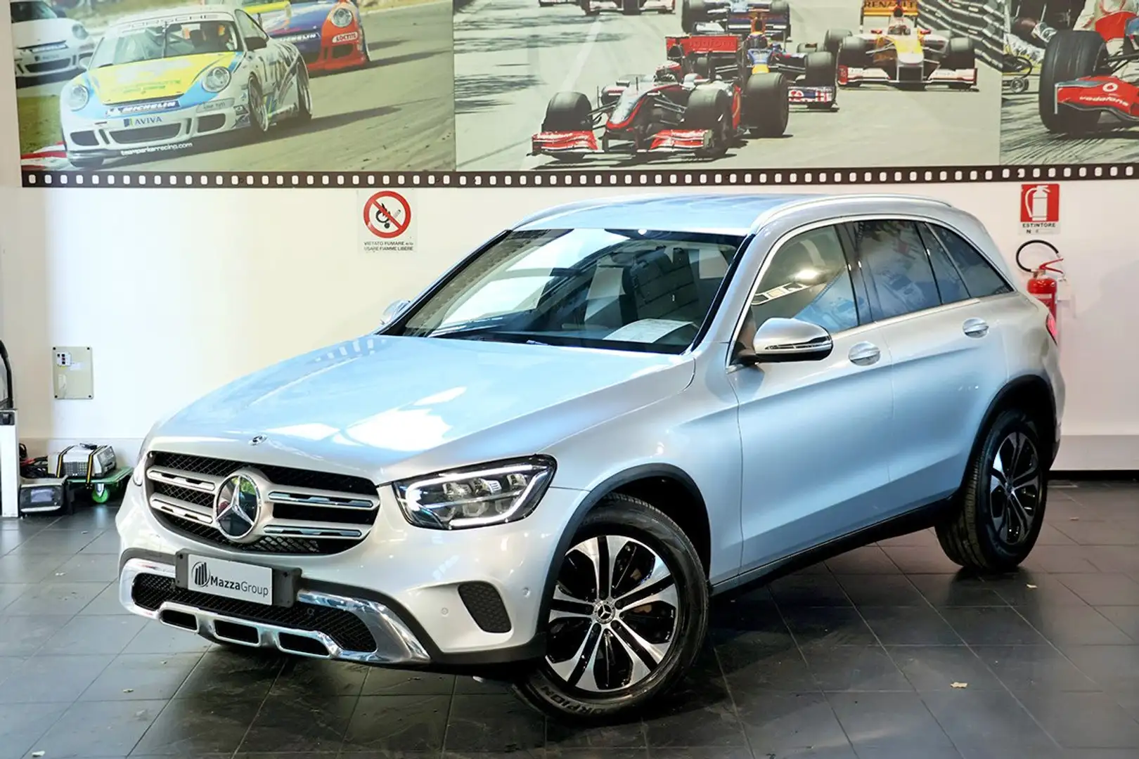 Mercedes-Benz GLC 200 d 4Matic Business Extra -SEDILI SPORTIVI/BAULE EL. Argent - 1