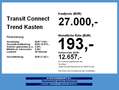 Ford Transit Connect Trend Kasten 230 L2 *PDC*DAB*BT* Blanc - thumbnail 4