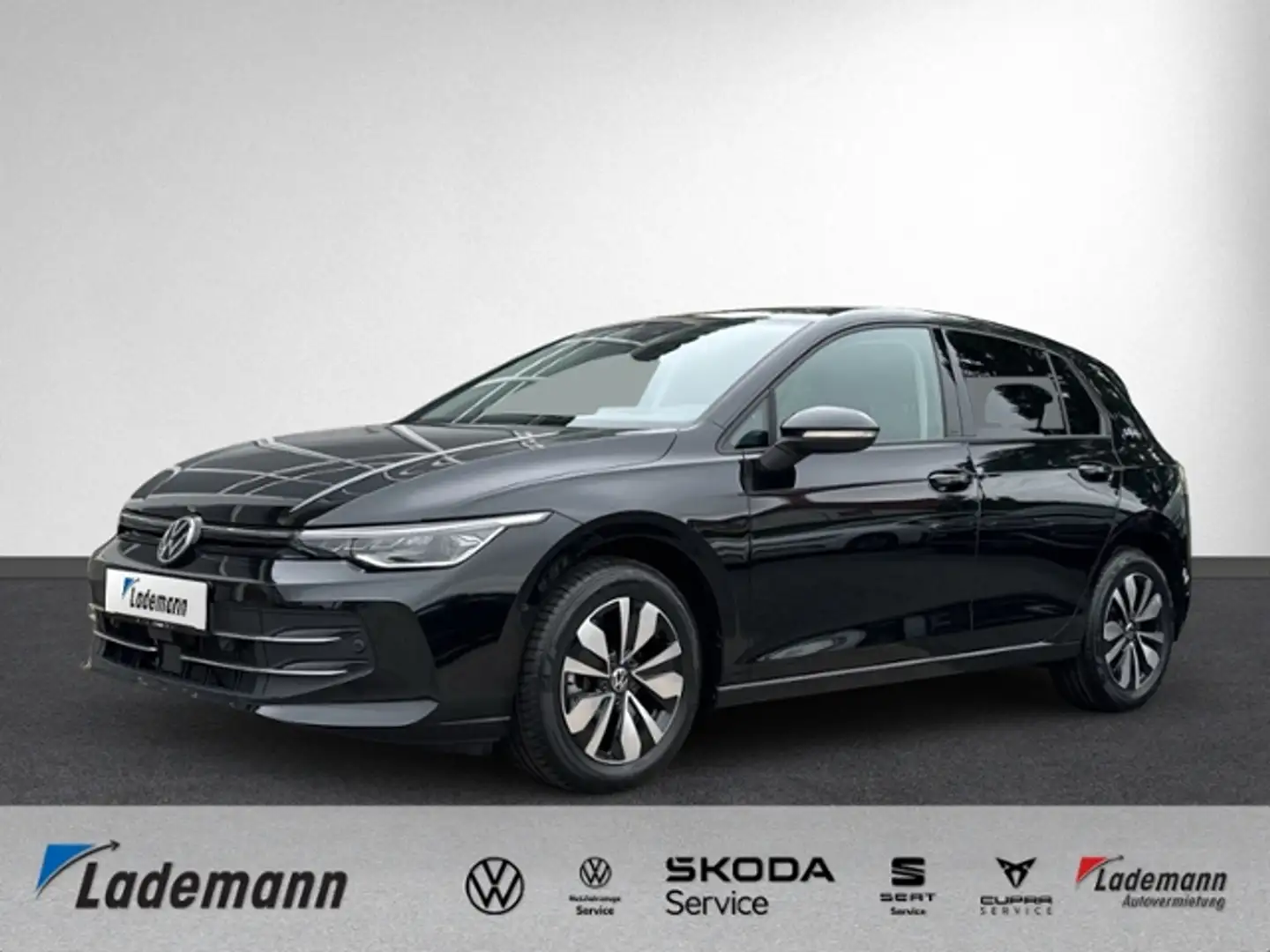 Volkswagen Golf VIII 2.0 TDI DSG GOAL AHK+RFK+HEAD-UP+NAVI+ Schwarz - 1