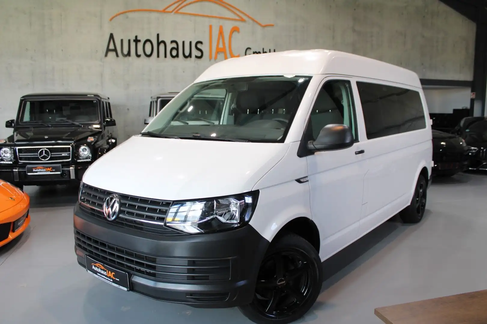 Volkswagen T6 Transporter Kasten-Kombi Mittelhochdach LANG Weiß - 1