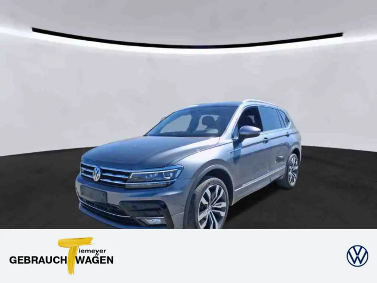 Volkswagen Tiguan Allspace 2.0 TDI DSG 4M R-LINE PANO LEDER Grau - 1