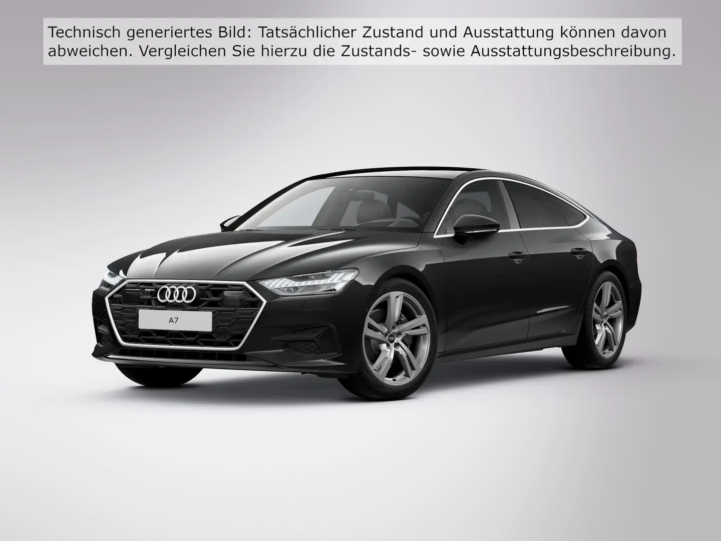 Audi A7 45 TDI Q UPE100 LM20 AHK PANO MATRI Schwarz - 2