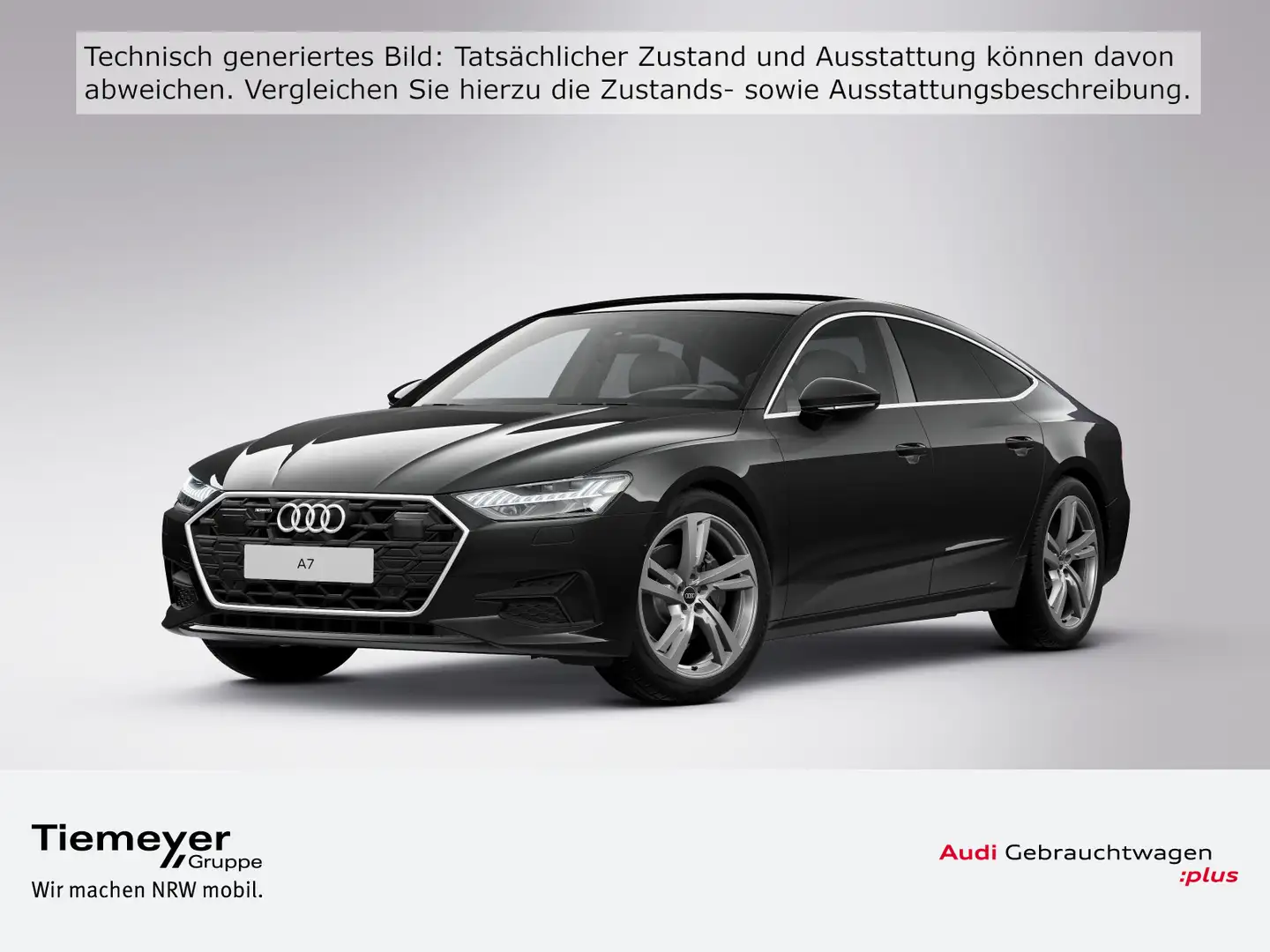 Audi A7 45 TDI Q UPE100 LM20 AHK PANO MATRI Schwarz - 1