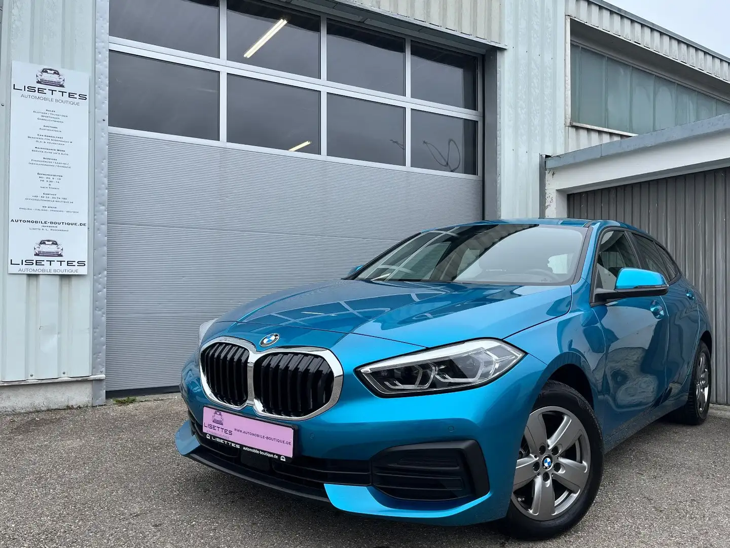 BMW 118 i Advantage *5trg*Head-Up*DAB*SH*PDC*Memory* Blau - 1