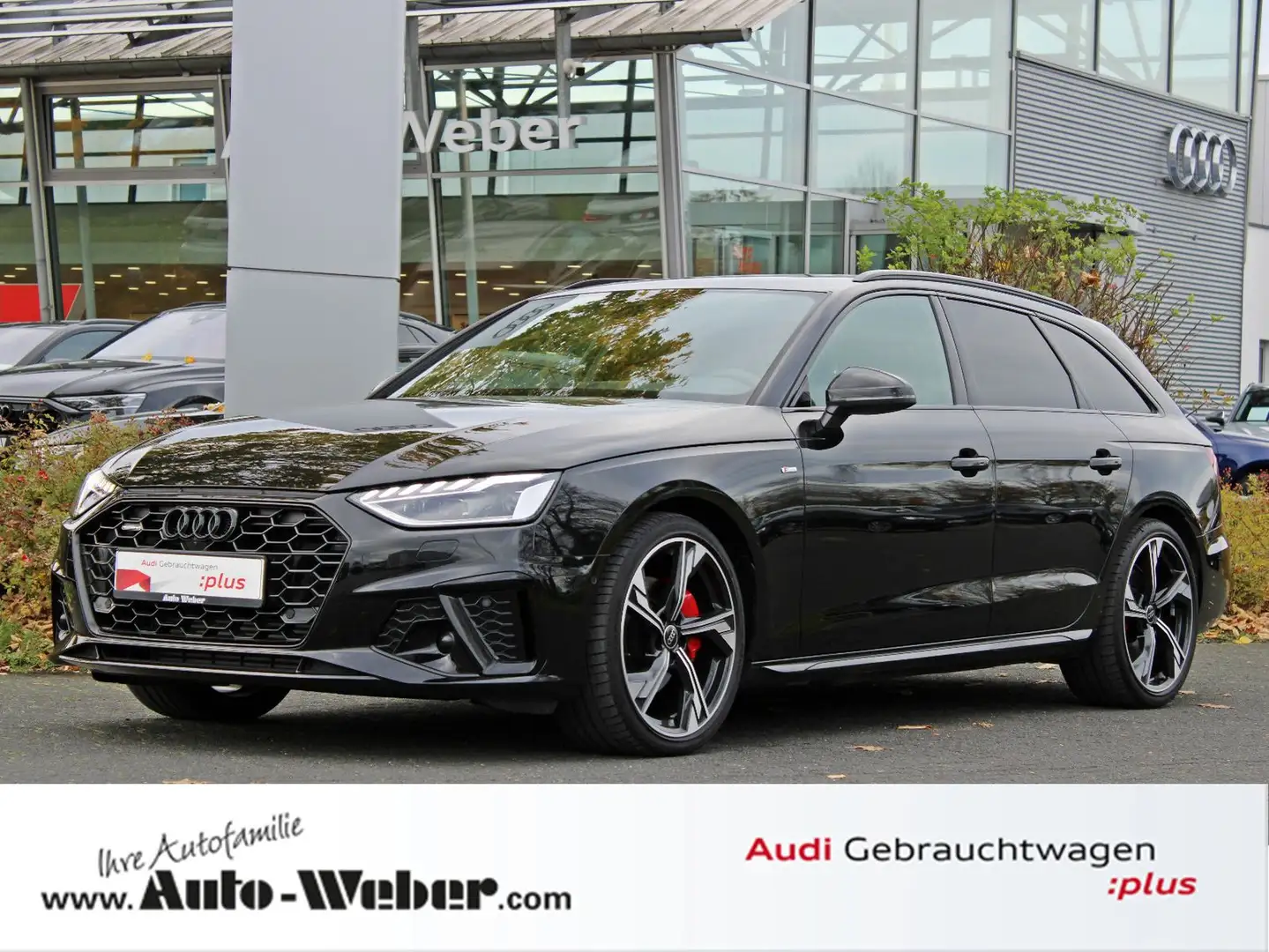 Audi A4 Avant 40TFSI qu S LINE comp BLACK PANO B&O VC Schwarz - 1