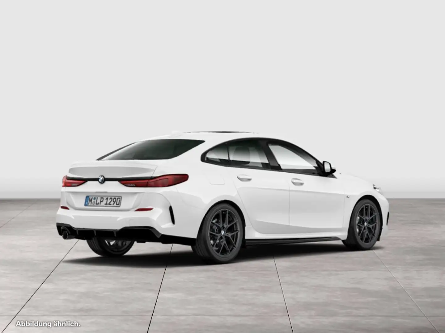 BMW 218 i Gran Coupé M Sport PANO+NAVI+LED+PDC Weiß - 2