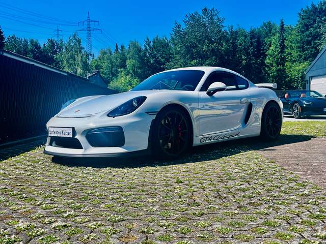 Imagine Porsche Cayman GT4*1.Hd*Dt.Fzg*Approved neu*Klappe*Sammler*Navi*