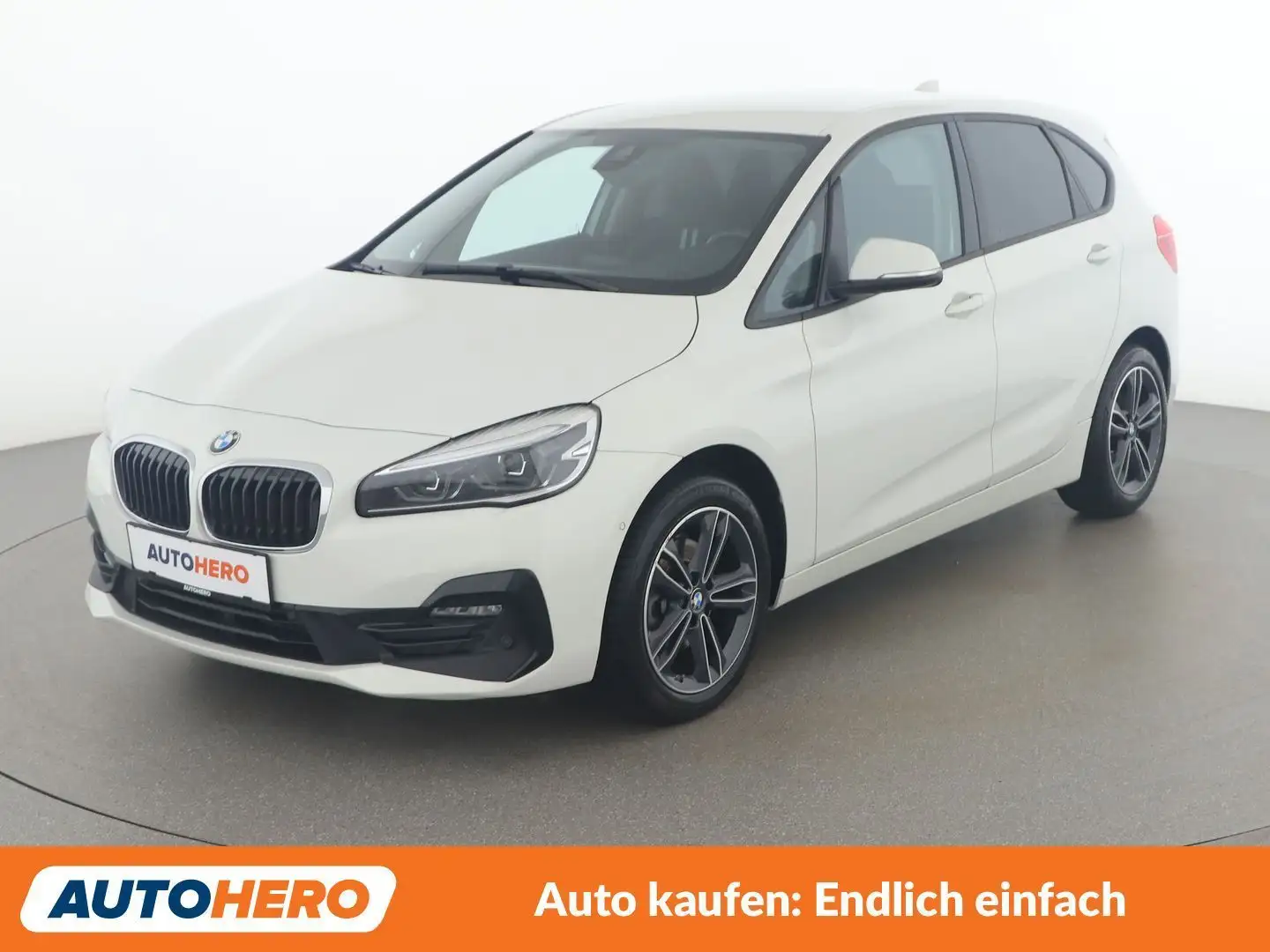 BMW 216 216d Active Tourer Sport Line Weiß - 1