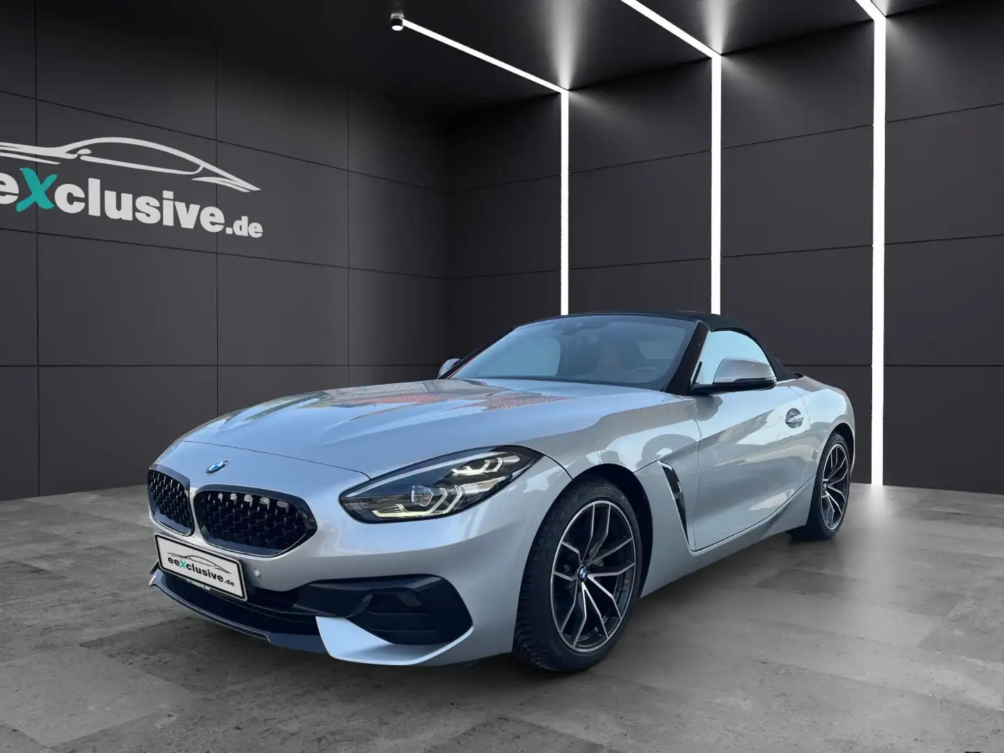 BMW Z4 Roadster 20i SportLine Exclusive Leder Navi Silber - 1
