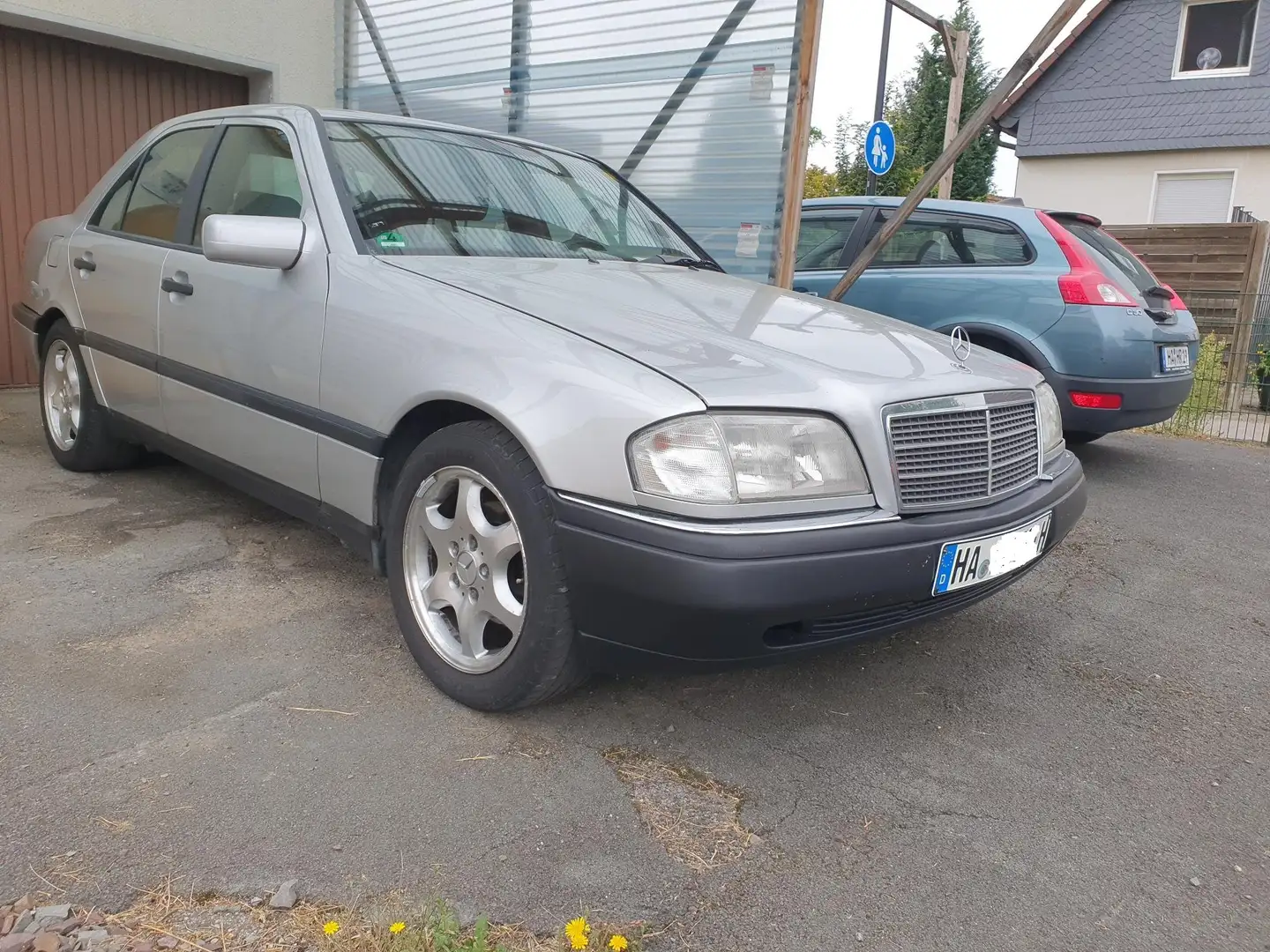 Mercedes-Benz C 220 C-Klasse D Classic Oldtimer H-Zulassung neu Серебристый - 2