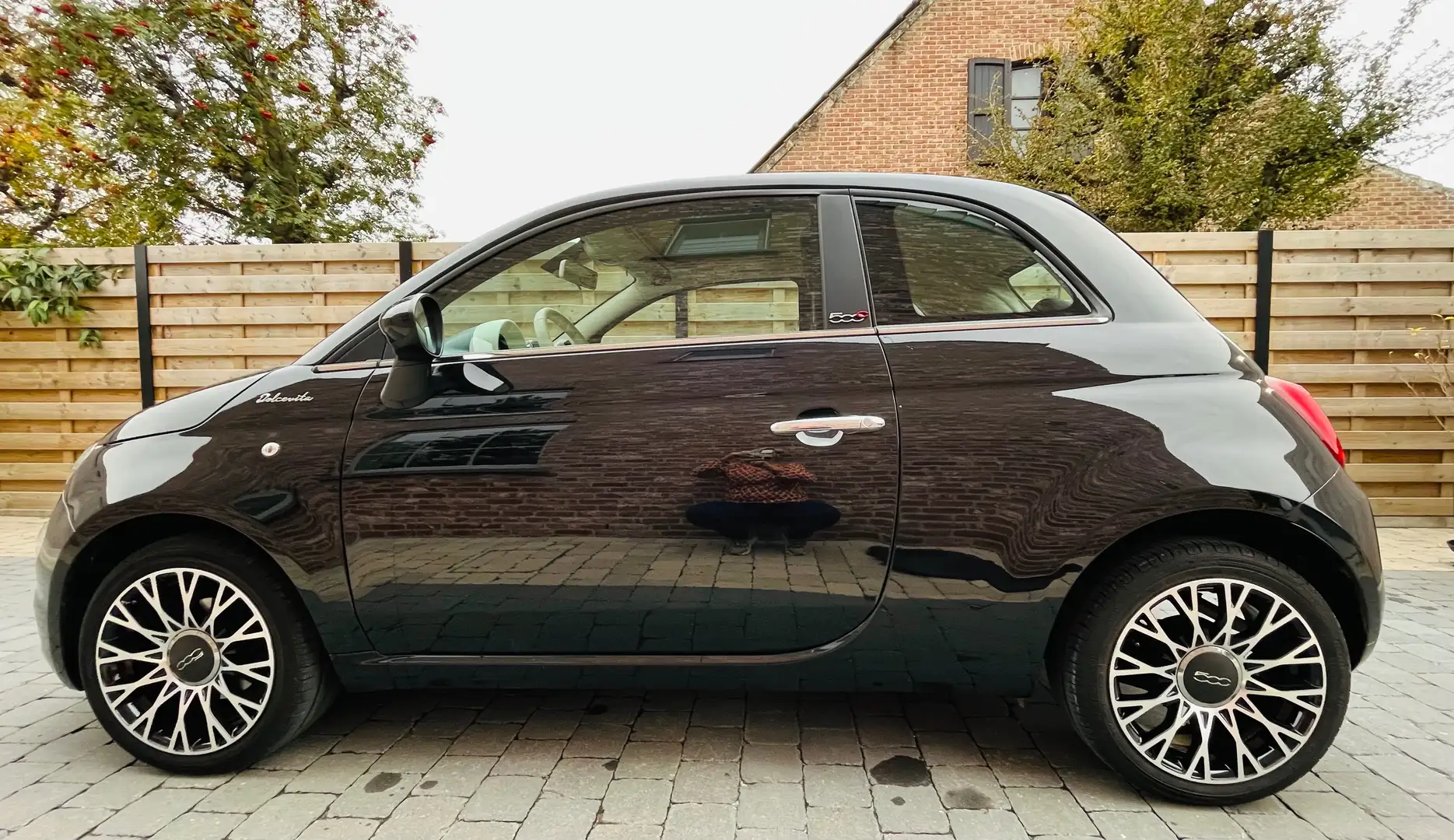 Fiat 500C 500 C 1.0 GSE Hybrid Dolcevita Noir - 1