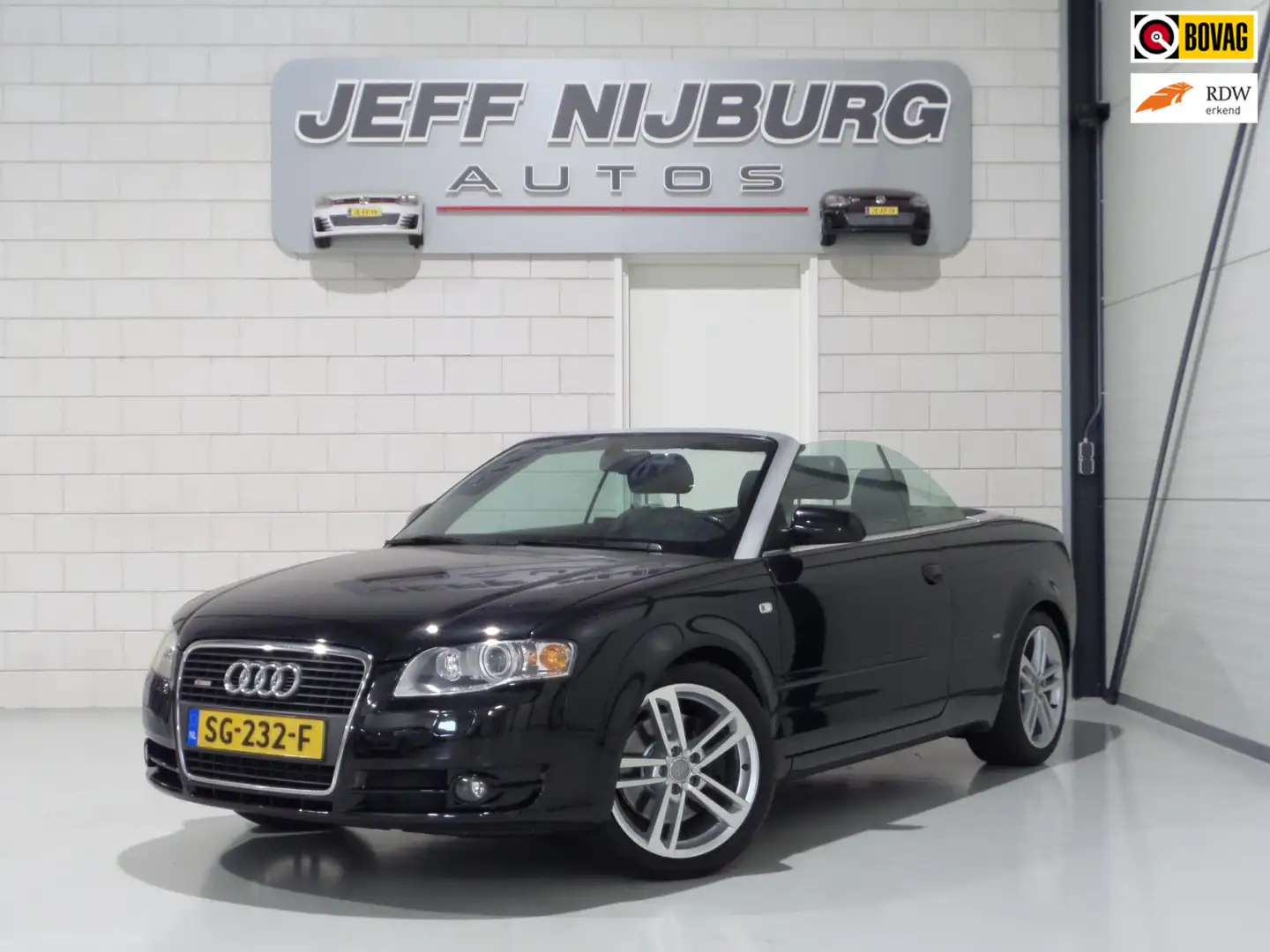 Audi A4 Cabriolet 2.0 TFSI S-Line "Automaat" Leer Xenon St Noir - 1