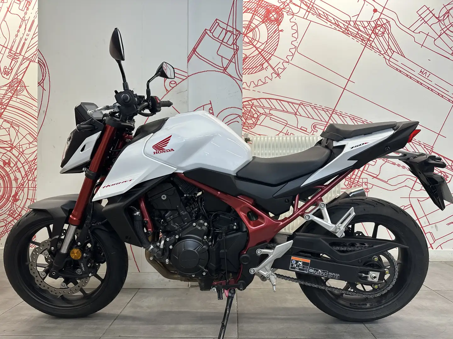 Honda Hornet Білий - 1