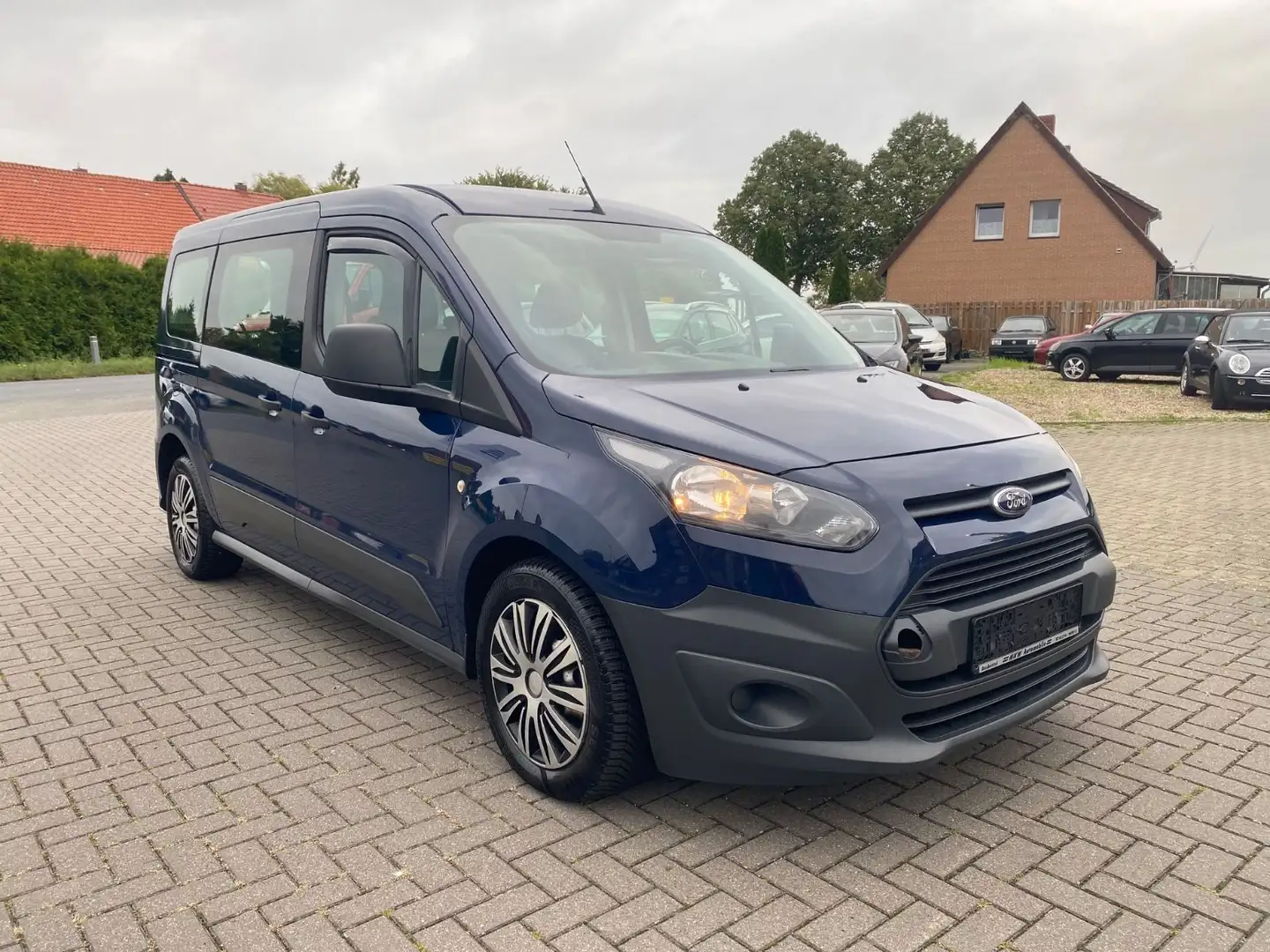 Ford Transit Connect Kombi lang 1.Hand 5Sitzer Blau - 1